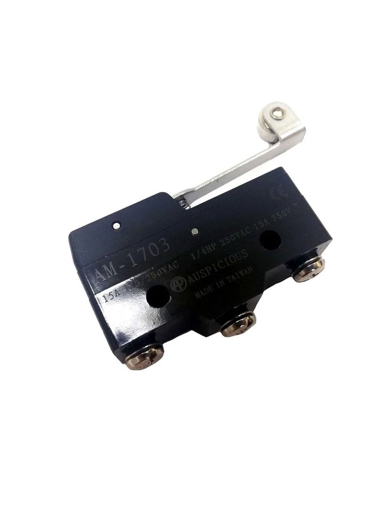 Roller Lever Microswitch NO + NC 15Amp AM-1703 Auspicious - Image 1