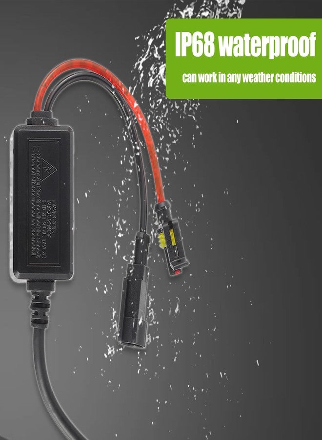 EPLZON DC 12V 55W Ultrathin HID Ballast DC Xenon Lamp Ballast Automotive Headlight Stabilizer Suitable for H1 H3 H4 H7 H11 H13 9005 9006 9007 5202 880(Pack of 2pcs) - Image 5
