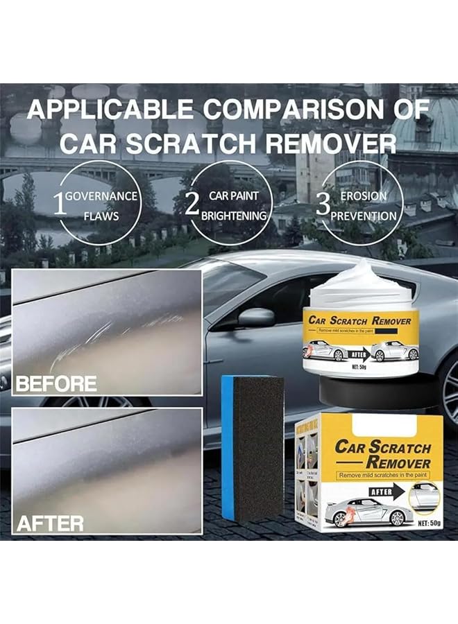 Excefore Car Scratch Removal Kit, Scratch Repair High-Tech, Professional Car Scratch Repair Agent, Scratch Repair Wax For Car, Car Scratch Repair Paste, Car Scratch Repair Paste Polishing Wax (2Pcs) - Image 2
