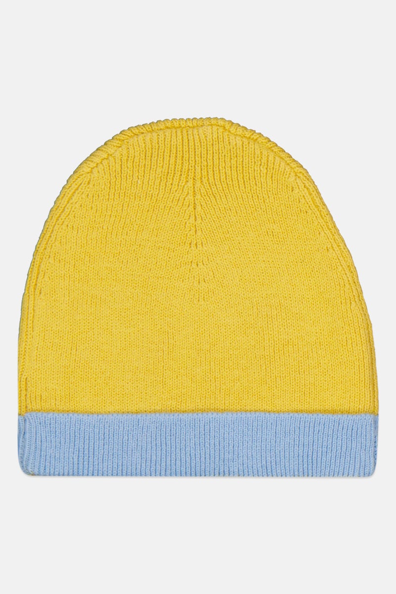 Overkids Toddlers Boy Knitted Beannie, Yellow - Image 2