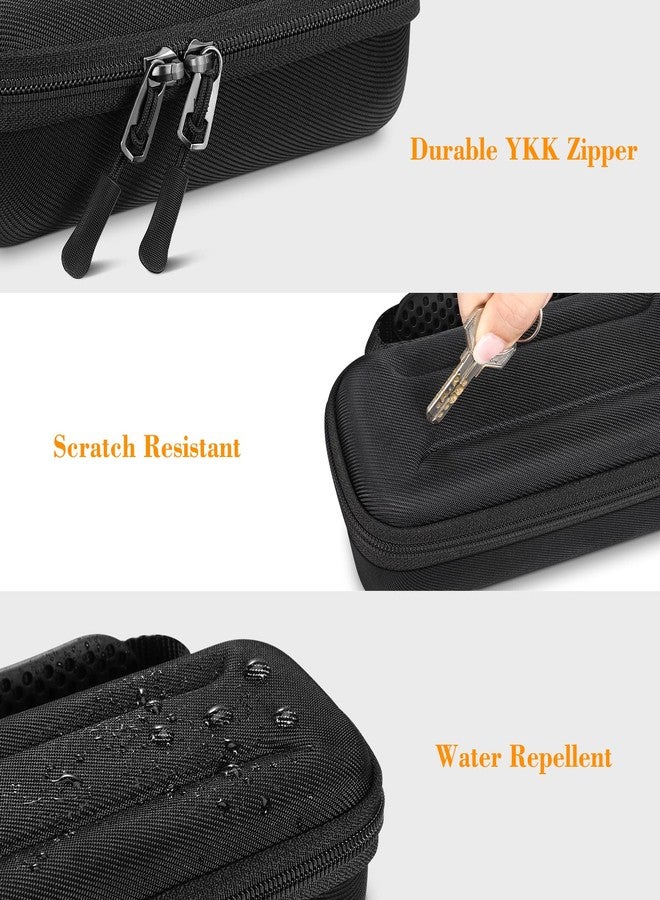 MEDMAX Insulin Vial Carrying Cooler Case, Portable Water Resistant Insulated Diabetic Organizer Protective Hard Shell Medical Travel Case with One Ice Brick TSA Approved (Black) - Image 5