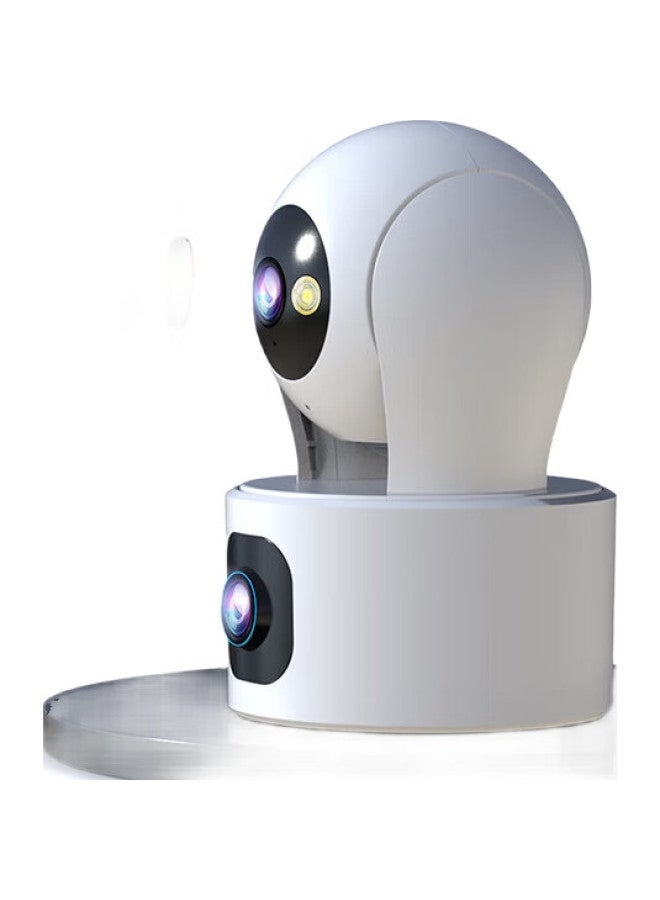 Jooan Dual 10Mp Camera Surveillance System, Wireless Wifi Network, High-Definition Night Vision Monitor, 360-Degree Coverage With Night Vision, Panoramic Ptz, Home Ai Surveillance, Remote Mobile Phone Access - Image 1
