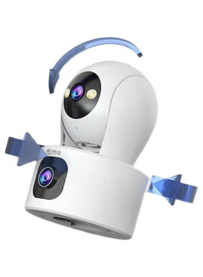 Jooan Dual 10Mp Camera Surveillance System, Wireless Wifi Network, High-Definition Night Vision Monitor, 360-Degree Coverage With Night Vision, Panoramic Ptz, Home Ai Surveillance, Remote Mobile Phone Access - Image 2