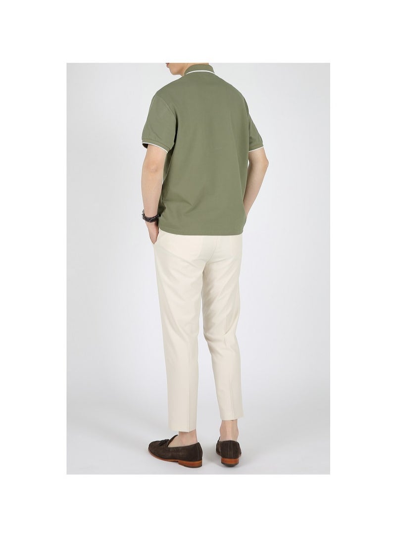 Loquat Squality Trendy Minimalist Loose Collar Men's POLO With Lapel  - Image 2