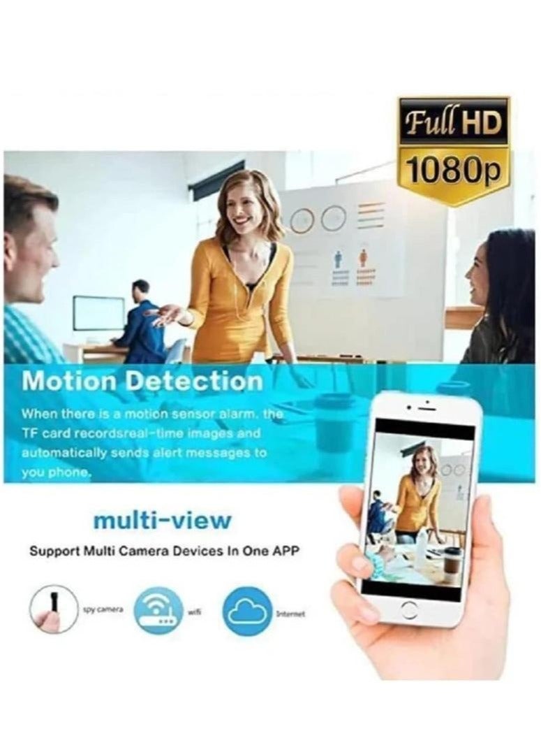 Generic Spy Camera Wireless Hidden Camera, Real 4K HD DIY Mini WiFi Camera Home Security Camera Small Camera Nanny Cam with Motion  - Image 3
