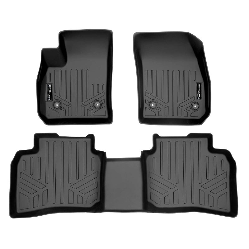 MAXLINER Custom Fit Floor Mats 2 Row Liner Set Compatible with 20192025 Cadillac XT4