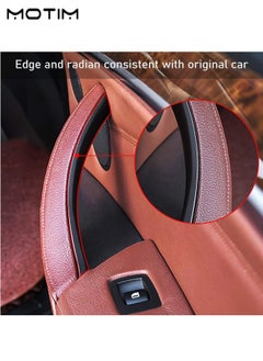 موتيم مقبض سحب الباب متوافق مع سيارة BMW X5 E70 2008-2013، متوافق مع سيارة BMW X6 E71 2008-2014، غطاء مقبض الباب الداخلي للراكب الأمامي الأيمن/الخلفي الأيمن غير متضمن  - Image 2