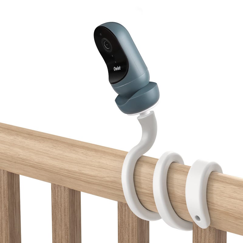 OkeMeeo Crib Mount for Owlet Cam 2, Owlet Cam Smart Baby Monitor, Owlet Duo and Arlo Cameras (Twist Mount Bracket) - Image 1
