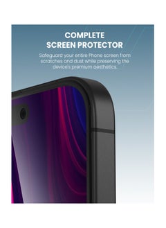 Moxedo Moxedo Ultra Shield Tempered Glass Screen Protector HD Clear 9H Hardness Full Coverage with Auto-Align Easy Applicator for iPhone 16 Plus 6.7 inch  - Image 2