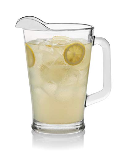 Libbey 5260 Glass Pitcher, 60-Ounce, 60 oz, Clear - Image 1