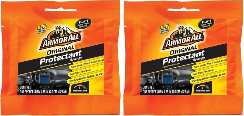 Car Wash Sponge, Protectant Cleaner For Bugs Or Dirt, For Cars And Motorcycles, 78448 (Pack of 2) - Image 1