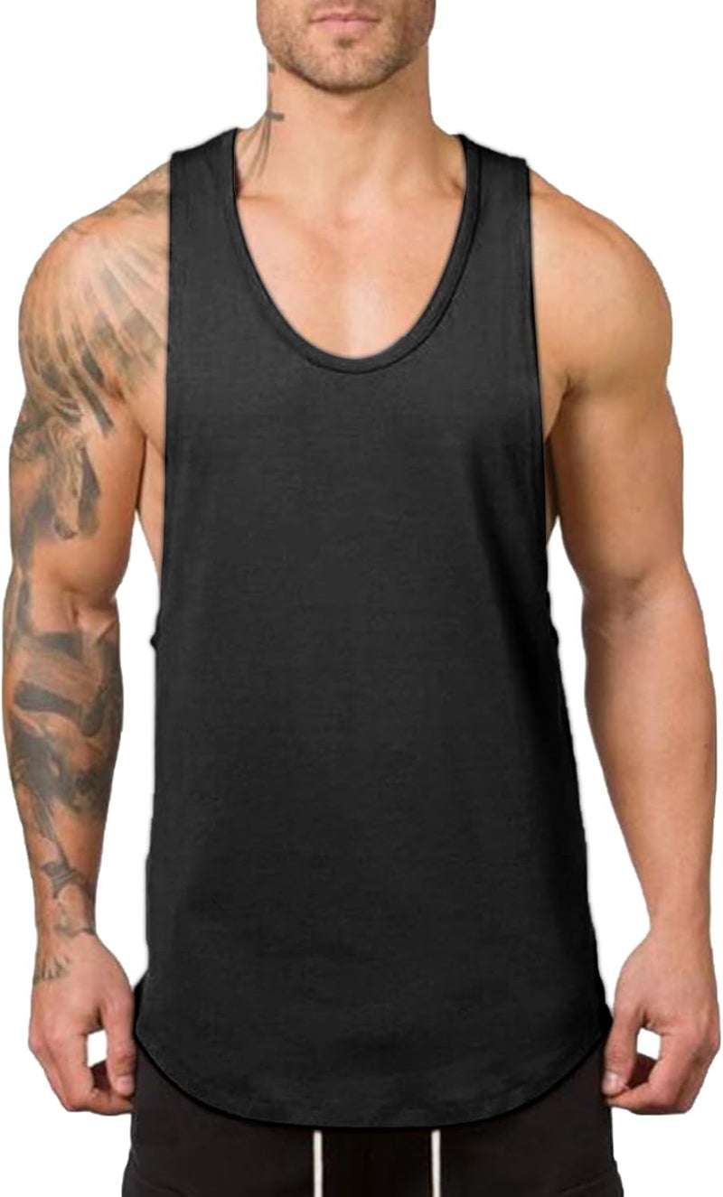 Muscle Killer قمصان بدون أكمام للرجال لتمارين كمال الأجسام واللياقة البدنية، عبوة من 1/2/3 قطع - Image 2