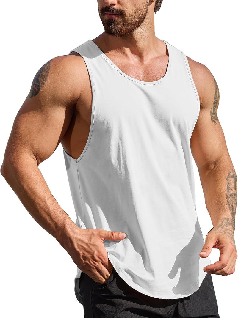 Muscle Killer قمصان بدون أكمام للرجال لتمارين كمال الأجسام واللياقة البدنية، عبوة من 1/2/3 قطع - Image 5