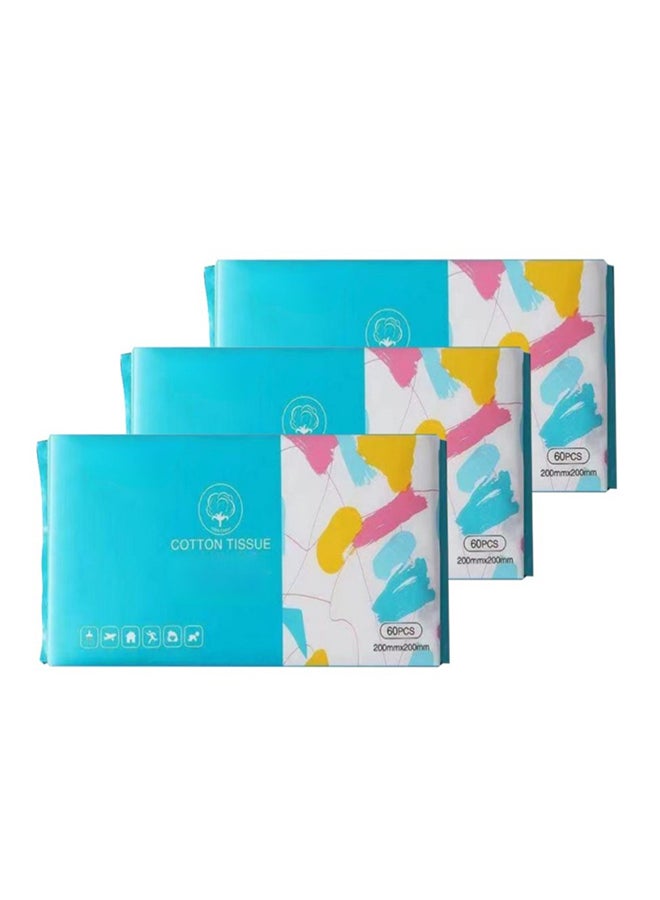 Pikkaboo Pack Of 180 Ultra Soft High Tension Comfort Tissues, 3 X 60 Sheets - Image 1