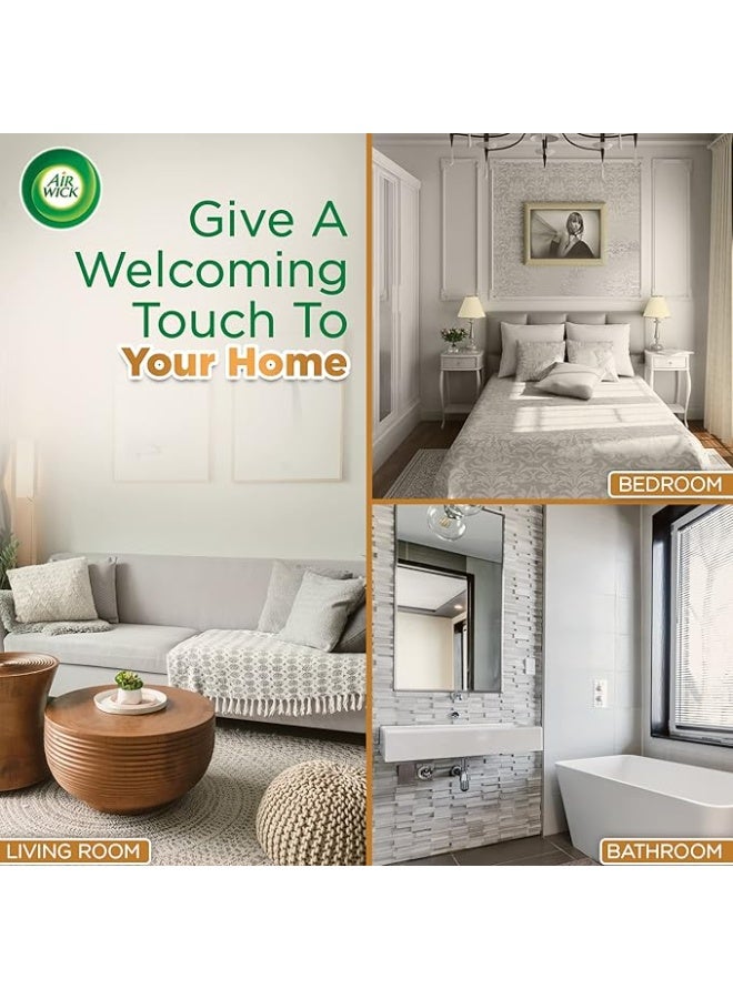 أير ويك طقم بخاخ معطر جو فريش ماتيك من إير ويك، برائحة العود، 250 مل - Image 3