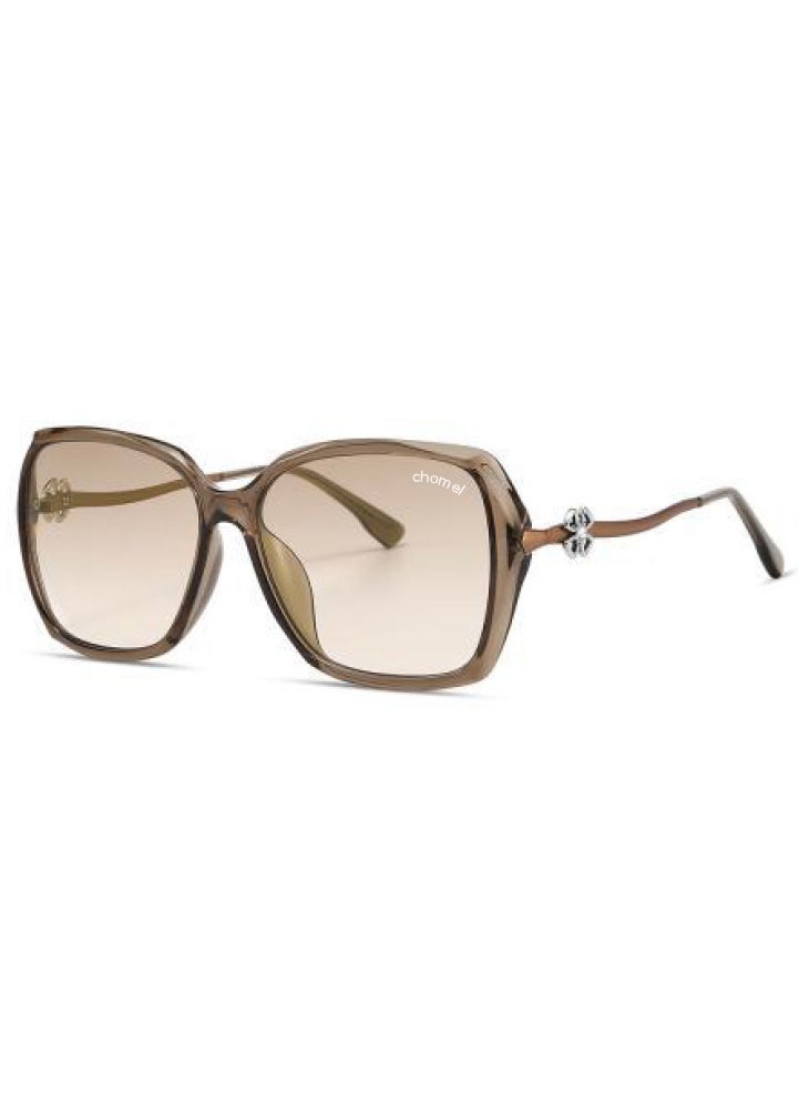 Chomel Fashion High-Definition Nylon Lens Sunglasses For Women's High-End Elegant Anti-Ultraviolet Anti-Blue Light  - Image 1