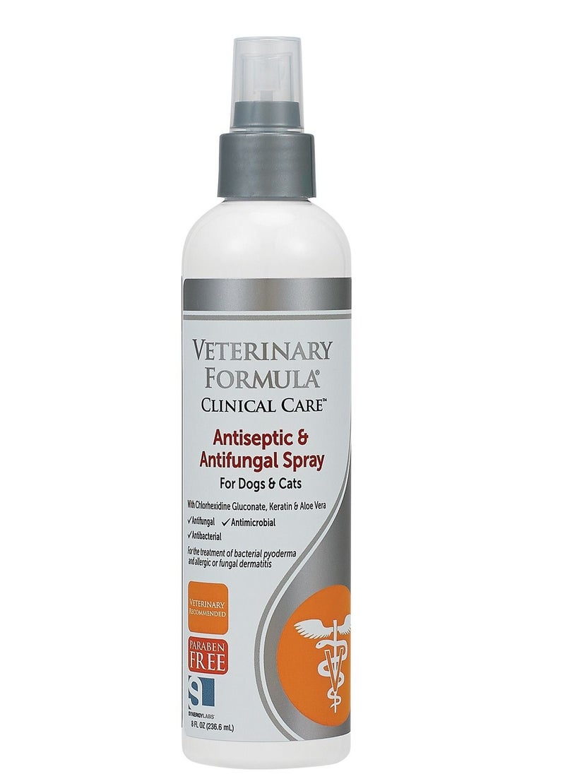 SynergyLabs - Veterinary Formula Clinical Care Antiseptic & Antifungal Spray For Dogs & Cats 236ml - Image 1