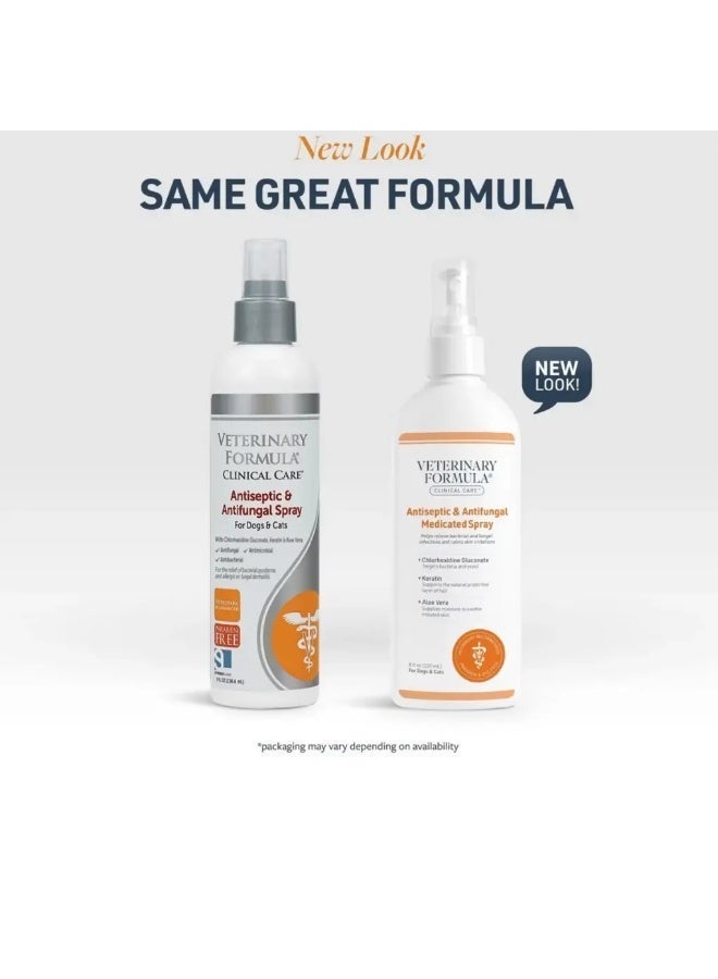 SynergyLabs Synergy Labs Veterinary Formula Clinical Care Antiseptic & Antifungal Spray For Dogs & Cats 236ml[Volume - 236ml] - Image 2