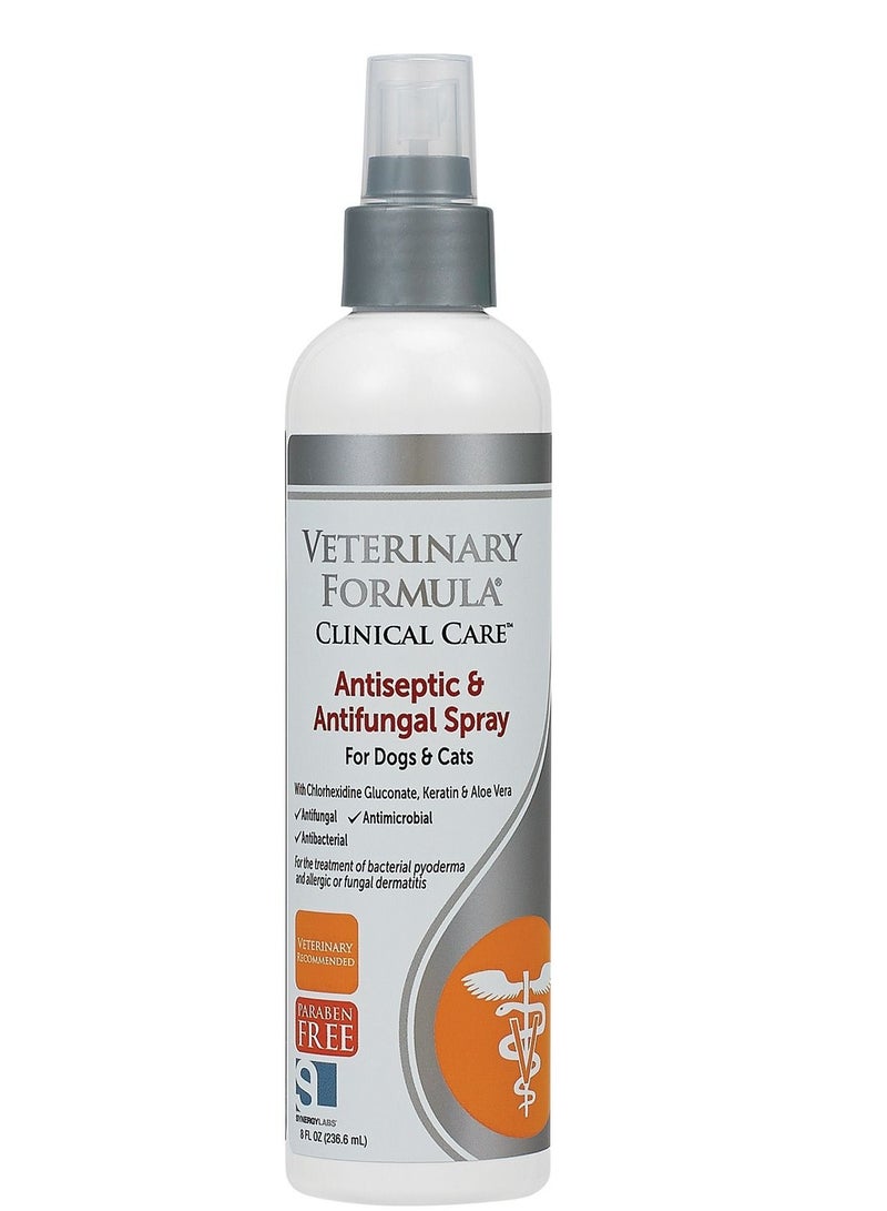 SynergyLabs Synergy Labs Veterinary Formula Clinical Care Antiseptic & Antifungal Spray For Dogs & Cats 236ml[Volume - 236ml] - Image 3