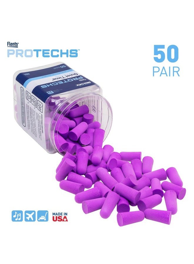 Flents سدادات أذن هادئة (50 زوج) NRR 33 - Image 3