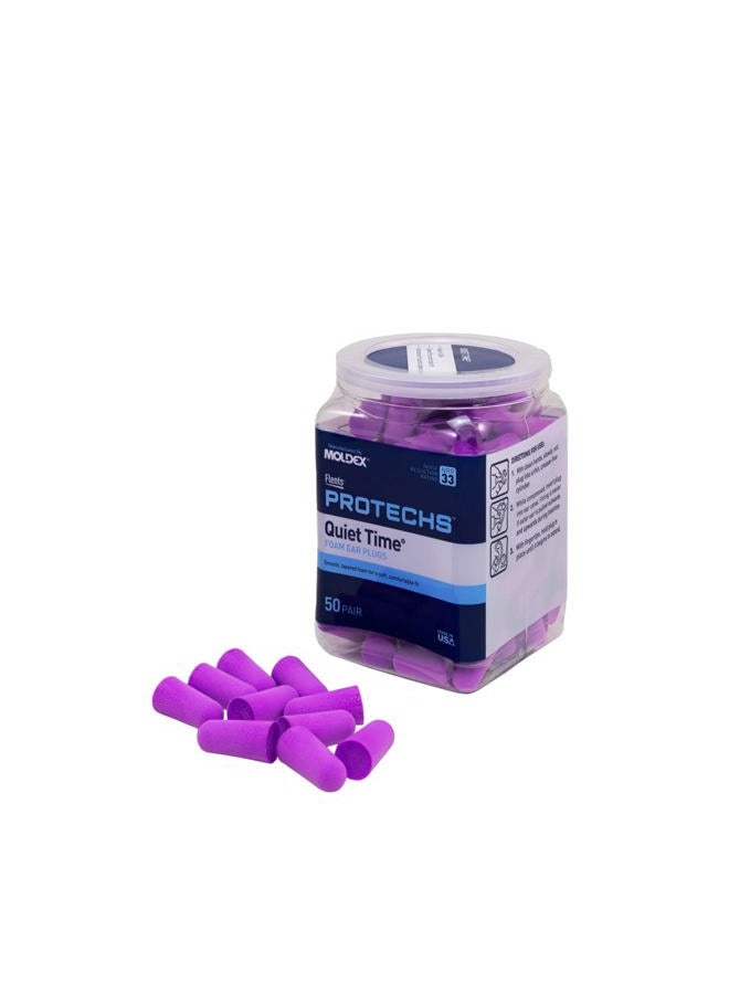 Flents سدادات أذن هادئة (50 زوج) NRR 33 - Image 1