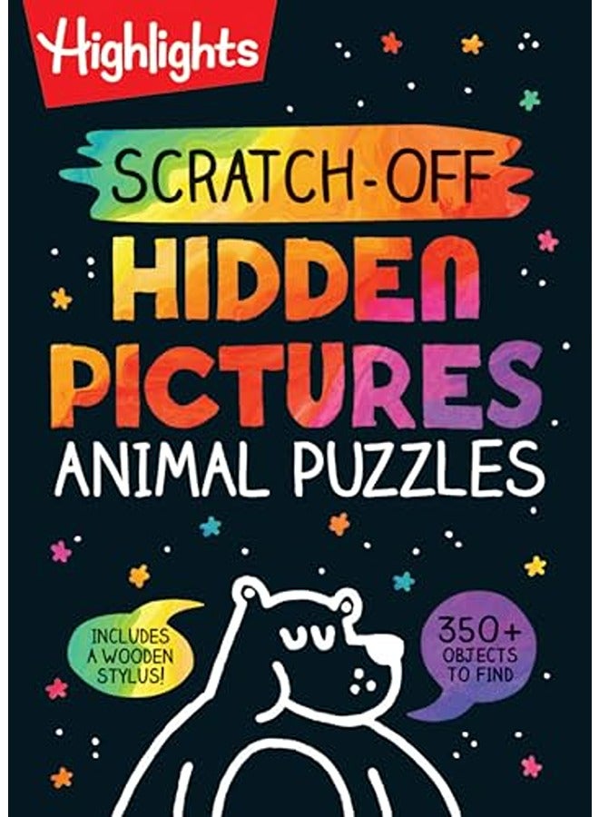 Scratch Off Hidden Pictures Animal Puzzl