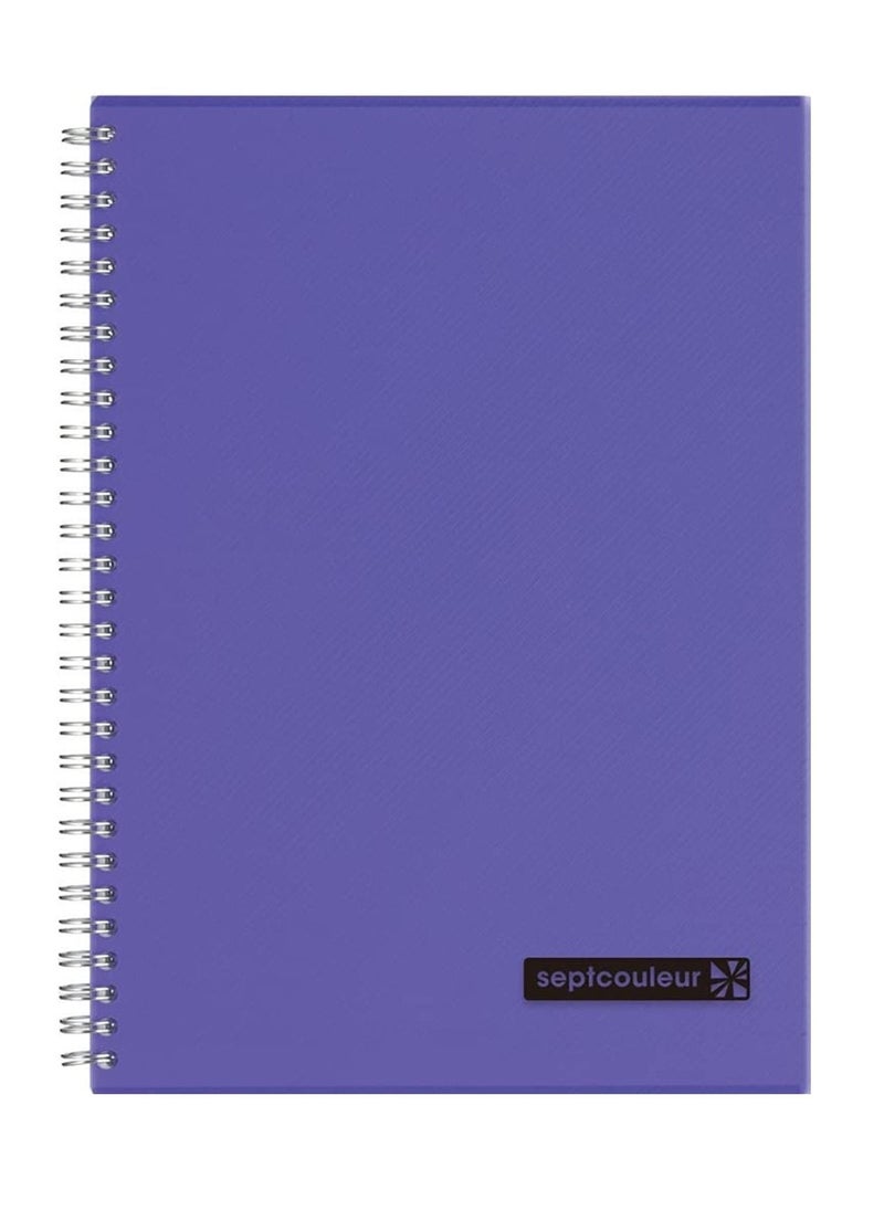 80-Sheet Septcouleur Notebook A5 Size Purple - pzsku/Z679EFA328BFD9410021EZ/45/_/1685518759/4aedab8c-d83c-430f-a7f1-3abd1328fb84