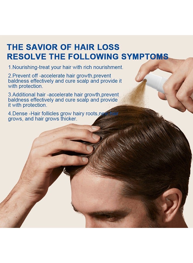 سوميفون مصل نمو الشعر - بخاخ نمو الشعر للعناية بفروة الرأس - بخاخ مصل تركيبة نمو الشعر الفائق ، ينمو شعر أكثر كثافة في 8 أسابيع - 30 مل - Image 2