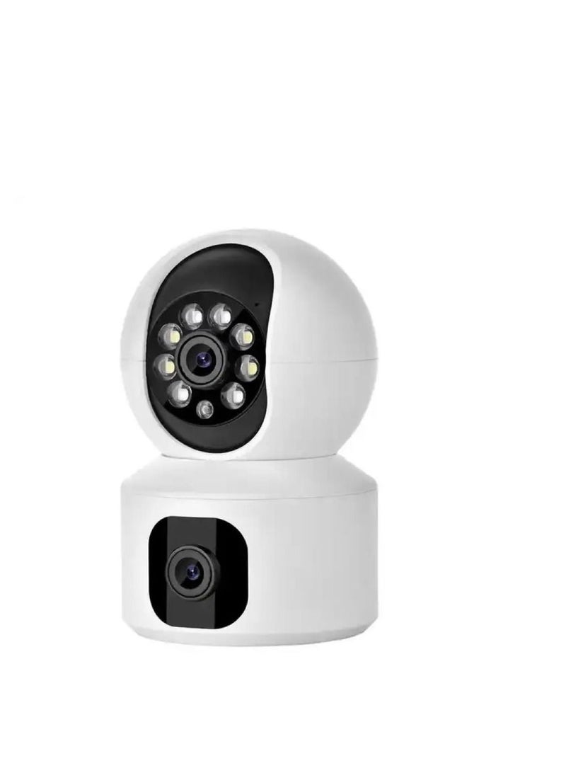 nip Smart Camera 4MP Dual Lens  Surveillance Camera WiFi Security Camera 2 Way Talk Motion Detection Color Night Vision - Image 1