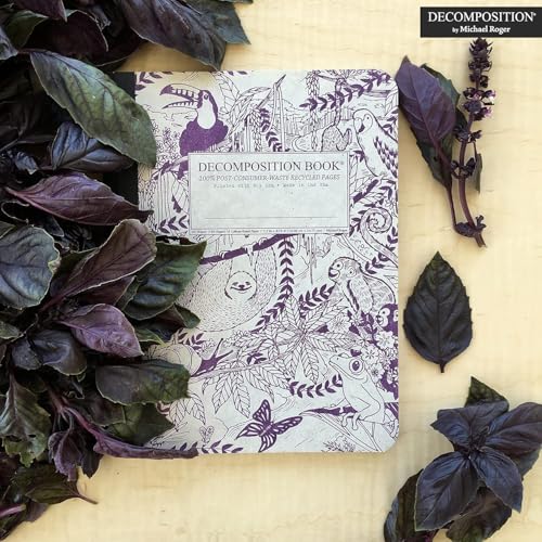Decomposition Rainforest College Ruled Composition Notebook - 9.75 x 7.5 Journal with 160 Lined Pages - Notebooks for School Supplies, Home & Office - 100% Recycled Paper - Made in USA - Image 2