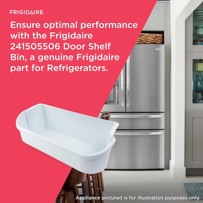 FRIGIDAIRE رف باب ثلاجة فريجيدير 241505506 أبيض - Image 4