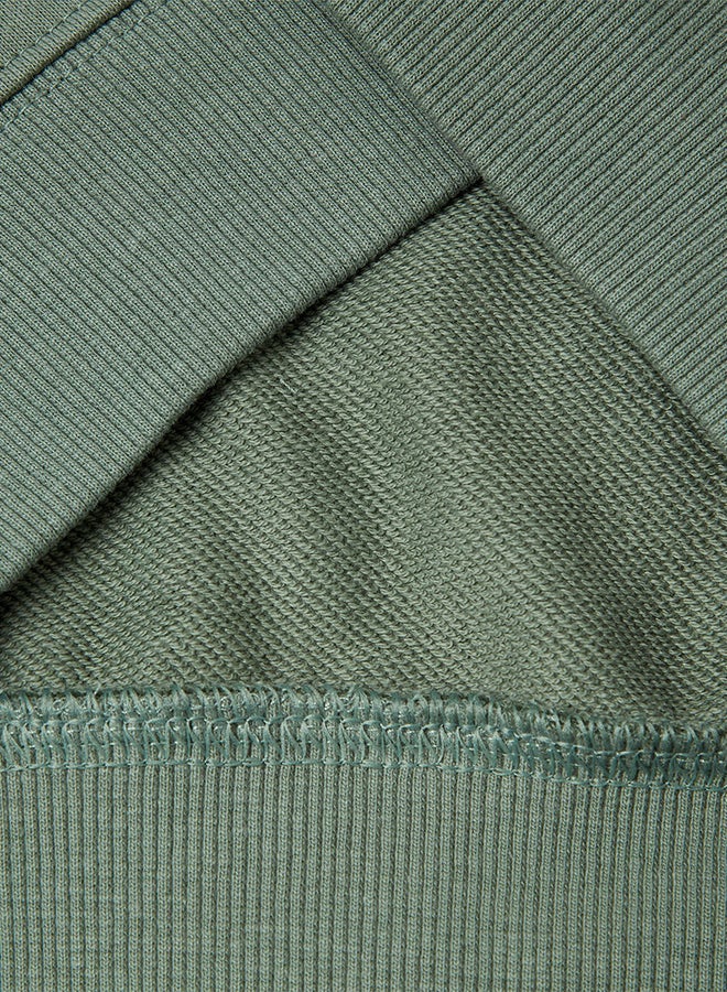 Benetton Boys Oversized hooded sweatshirt with bold print - Image 2