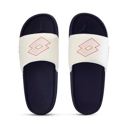 Lotto Men Enduro Plus White Slides - Image 1