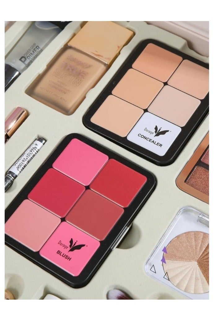 داروجي مجموعات مجموعة مكياج Daroge Professional - مجموعة واسعة من المجموعات للاختيار من بينها! (مجموعة من 75 جهاز كمبيوتر) - Image 3