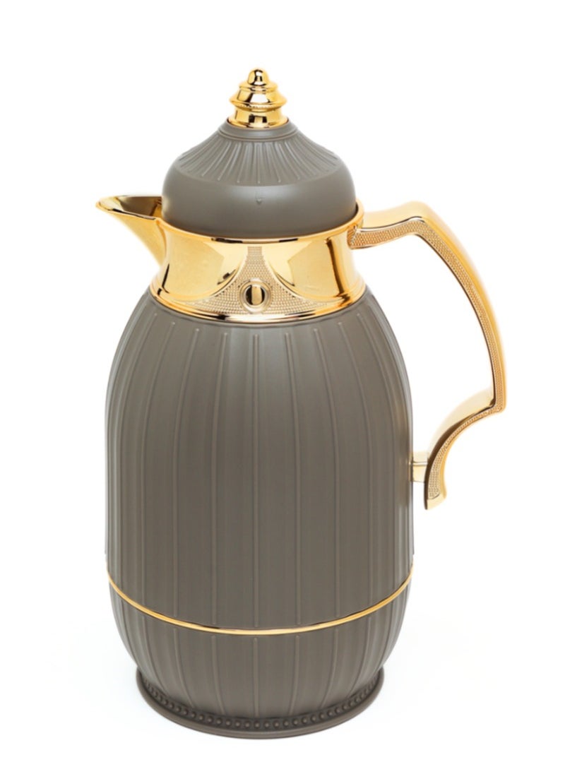 Generic - Feenik Vacuum Flask|Hot and Cold Thermal Coffee, Tea Thermos |1000 ML Carafe |Double Walled Insulated Jug| Up to 12 Hours Heat Retention|Ramadan Essential - Image 1