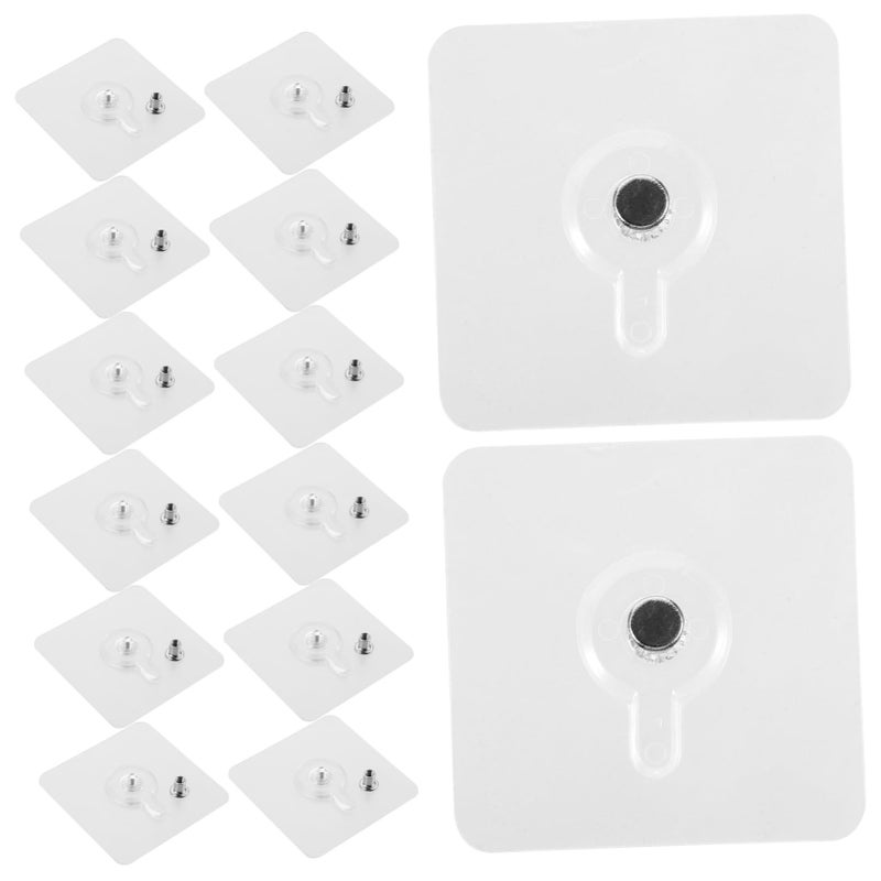 20 Pcs Heavy Duty Self Adhesive Bathroom Wall Hooks Drill Free Mounting - Image 2