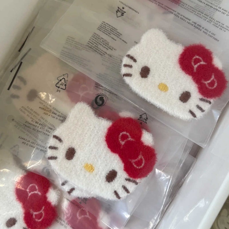 Plush Hello Kitty Hair Headband - Image 5