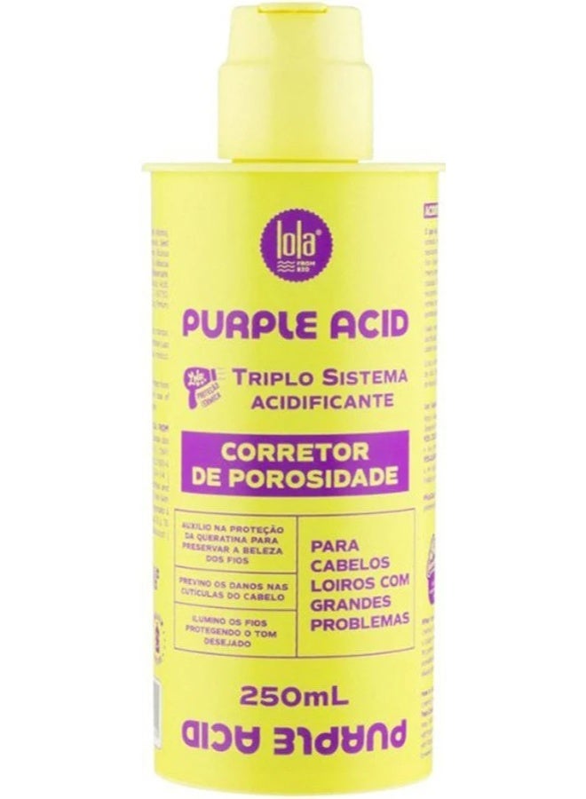 لولا مصحح المسامية "Purple Acid" من لولا كوزمتكس - 250 مل - Image 1