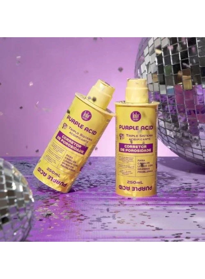 لولا مصحح المسامية "Purple Acid" من لولا كوزمتكس - 250 مل - Image 3