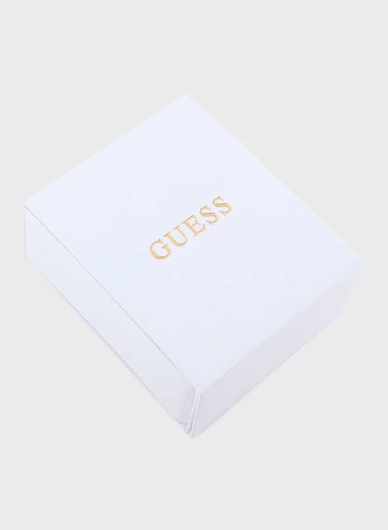 GUESS Logo Detail Single Ring