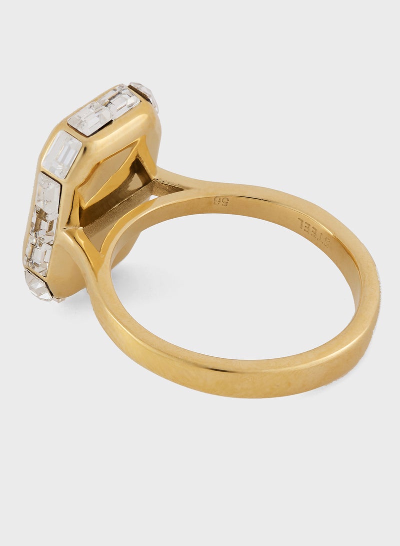 جس حلقة مفردة بتفاصيل شعار - Image 3