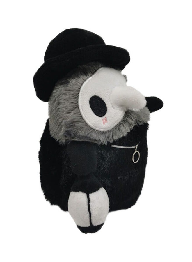 Plague Doctor Stuffed Animals, 8 Inch Plush Toy with Lantern Cool Toys Crow Plush Gift for Kids - Image 5