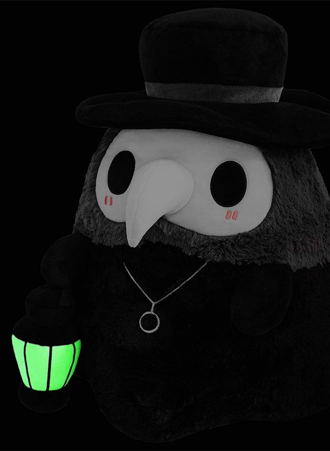 Plague Doctor Stuffed Animals, 8 Inch Plush Toy with Lantern Cool Toys Crow Plush Gift for Kids - Image 2