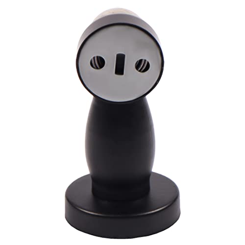 Klaxon Galaxy Stainless Steel Magnetic Door Stopper Catcher with Screw Fitting - Black & Gold - (Pack of 2) - Image 2