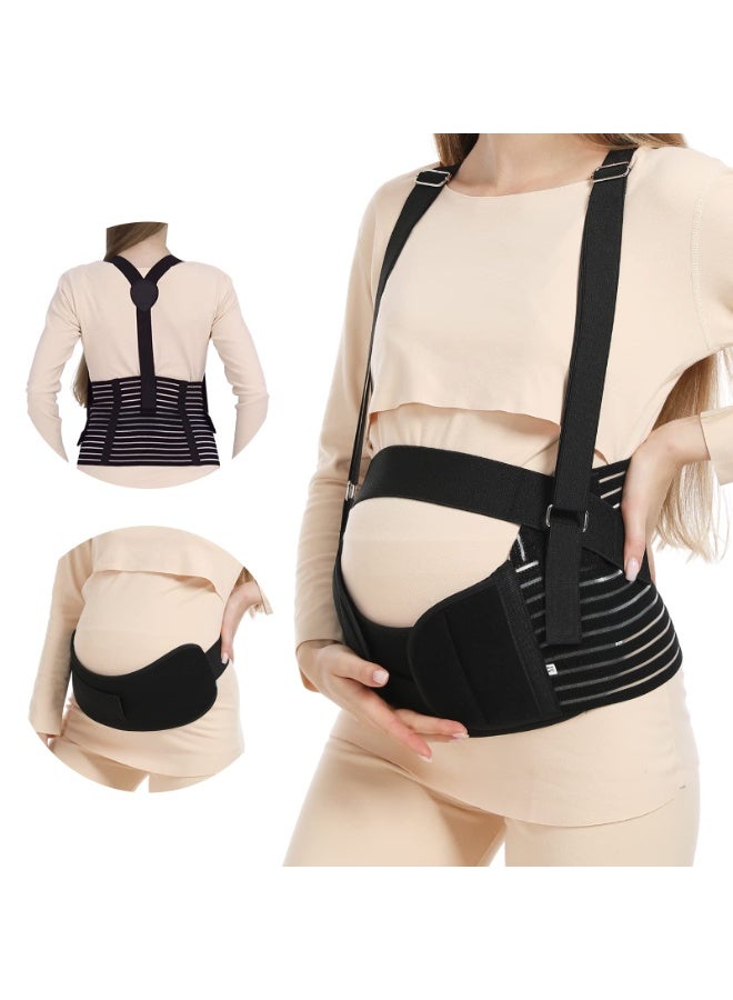 Generic Belly Bands For Pregnant Women - Maternity Belt Pregnancy Support - Breathable Abdominal Binder, Back Support, Multiple Sizes And Colors For All Stages Of Pregnancy & Postpartum - Image 1