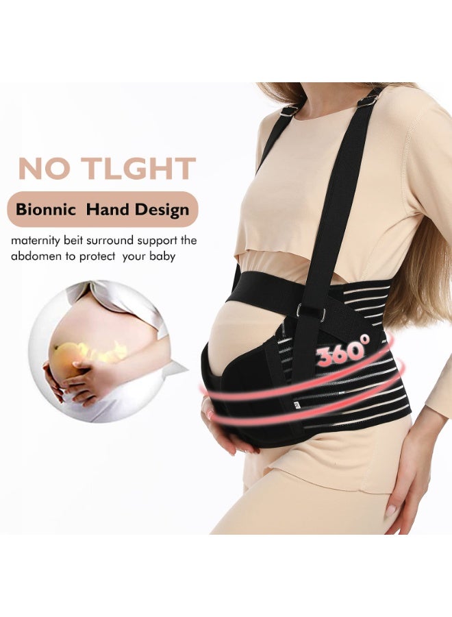 Generic Belly Bands For Pregnant Women - Maternity Belt Pregnancy Support - Breathable Abdominal Binder, Back Support, Multiple Sizes And Colors For All Stages Of Pregnancy & Postpartum - Image 5