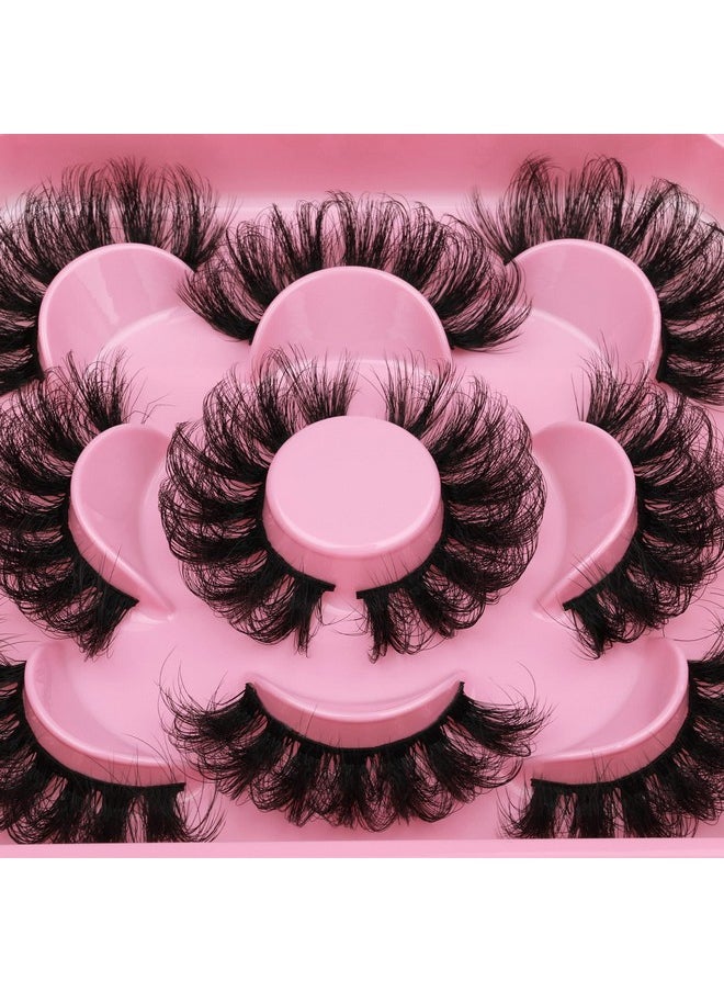 Lashes Mink Fluffy Dramatic False Eyelashes D Curly Faux Mink Lashes Look Like Extension 20Mm Eyelashes 3D Effect Natural Volume Crossing Fake Eyelashes