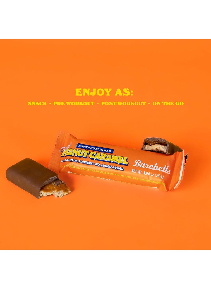 Barebells Salted Peanut Caramel Protein Bar 55g (16g Protein) - Image 4