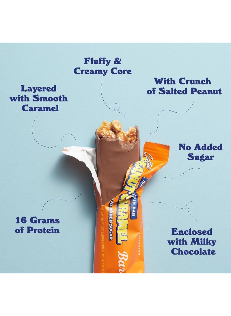 Barebells Salted Peanut Caramel Protein Bar 55g (16g Protein) - Image 3