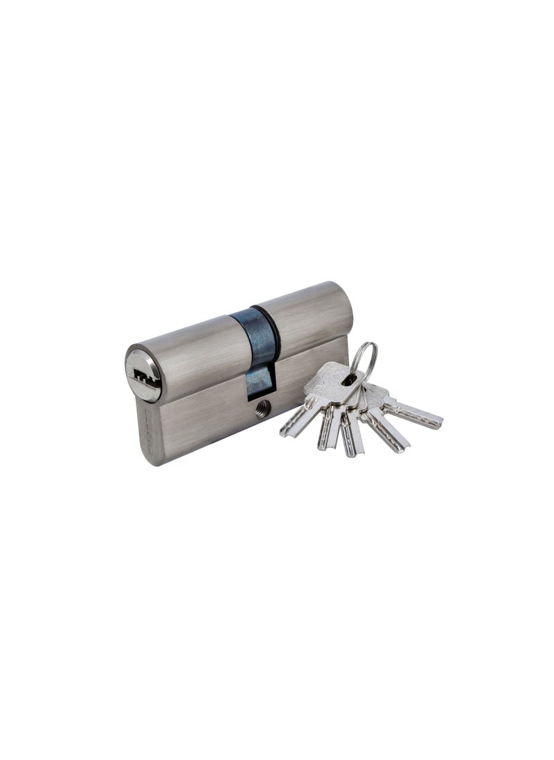 GEEPAS Geepas 70mm Double Cylinder, 5 Keys Pin Cylinder GHW65075,  Anti-Bump, Anti-Drill and Anti-Pick Door Lock with Key,  High Security for Wooden, UPVC And Composite Doors  - Image 3